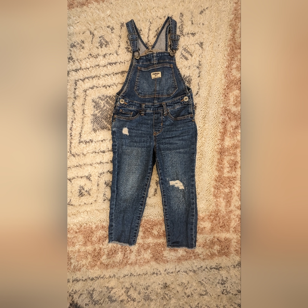Osh Kosh Girls Denim Overalls (5T)